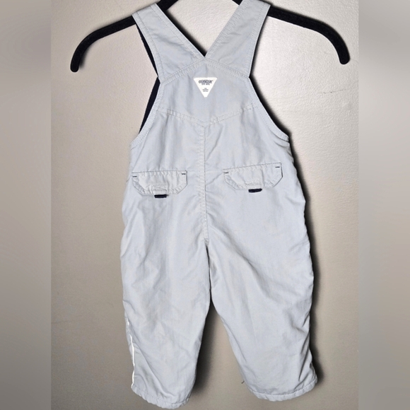 Vintage Y2K Infant OshKosh B'Gosh Fleece Lined Gorpcore Overalls, 18 Months - Picture 3 of 4